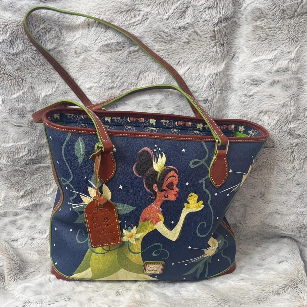 Disney Dooney & Burke Tiana Dream Big Tote Bag